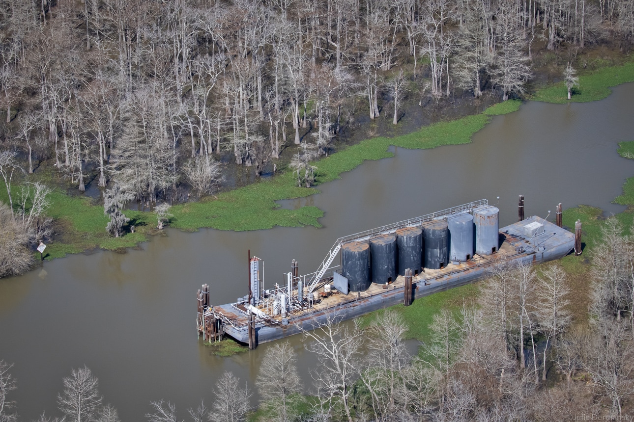 Aerial View of South Louisiana Oil Fields Offers Glimpse of Nationwide ...