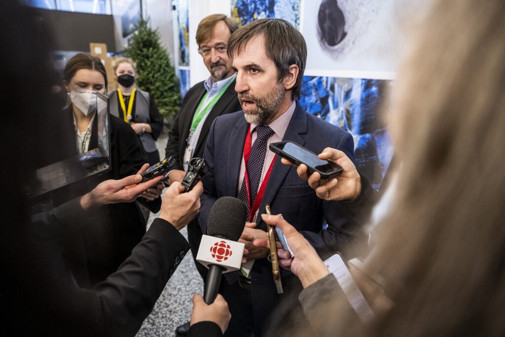 Environment minister Steven Guilbeault