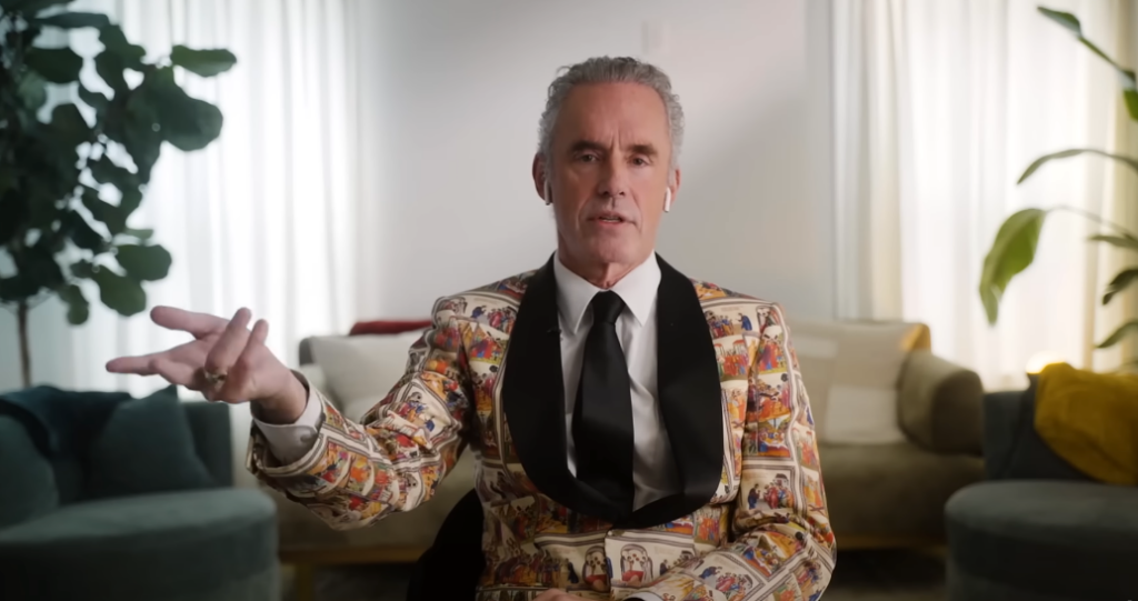 Jordan Peterson gives climate change deniers a platform on his YouTube channel.