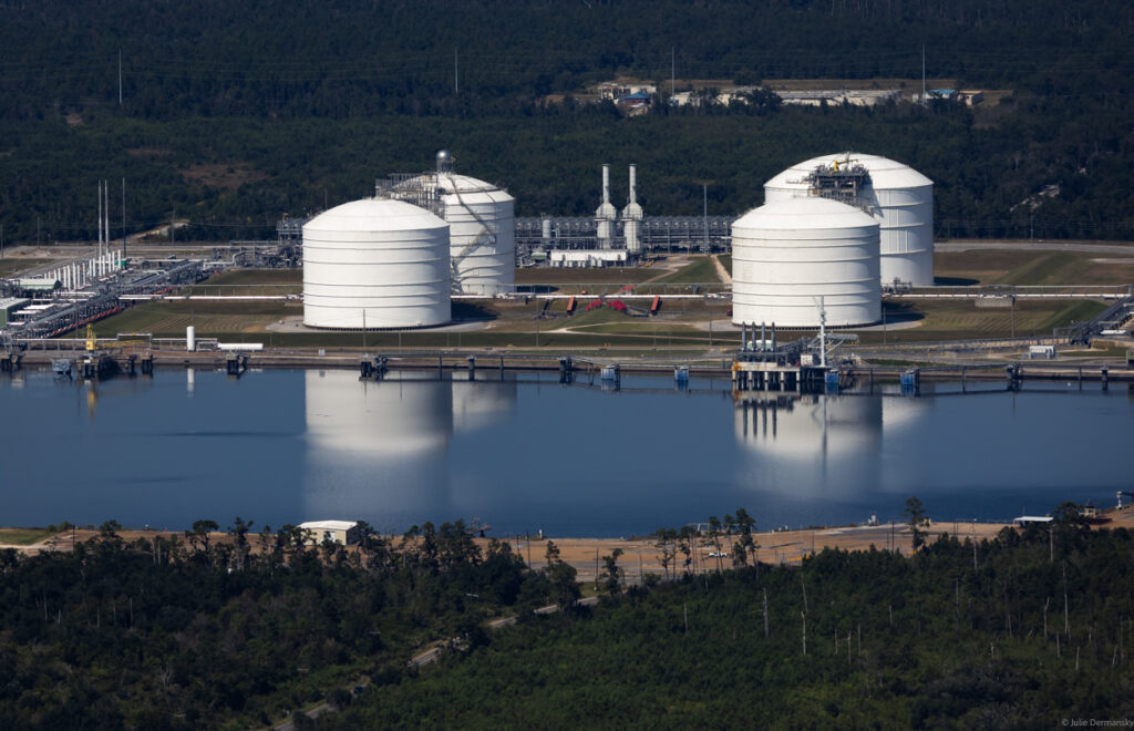 Lake Charles LNG facility in Lake Charles, an import facility that is being transformed into an export facility.